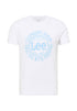 Lee Men's Logo T-Shirt in Bright White